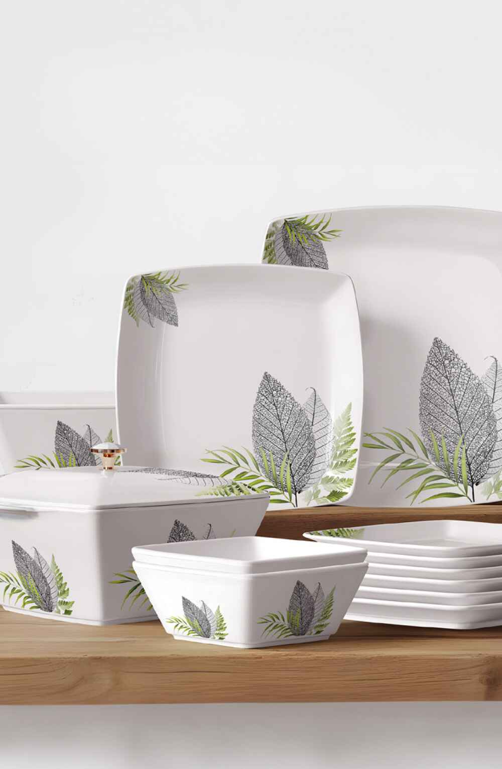 Posh Double Glazed Set-80 Pcs