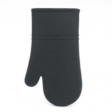 Heat-Resistant Silicone Oven Mitt – Non-Slip Kitchen Glove for Baking, Cooking & BBQ